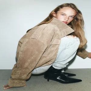 ZARA 키튼힐 부티 - 블랙 3115/610/800