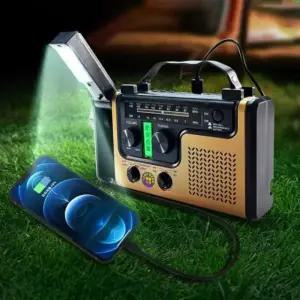 발전기 휴대용 차박용 50w 핸드/태양광/조명/경보 USB 동력 실버 베이직 손발전기 야외 인버터 발발전기 1 실버 베이직 핸드/태양광/조명/경보