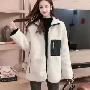친절한탄씨 리버시블 뽀글이점퍼트렌디 양털 양털자켓 양털 양털자켓 레트로 리버시블 오버핏
