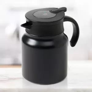 온도표시 보온주전자 블랙 900ml
