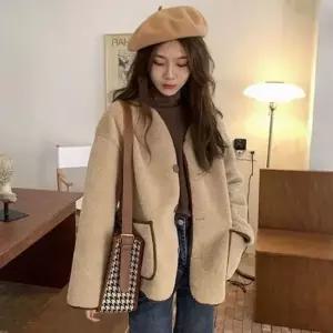 친절한탄씨 디패슨 사이드포켓 플리스 아우터 점퍼 베이직 후드집업 주머니여성용 양털자켓 양털재킷
