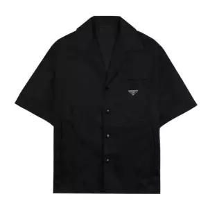 프라다 SC449 1WQ8 F0002 리나일론 반팔 셔츠