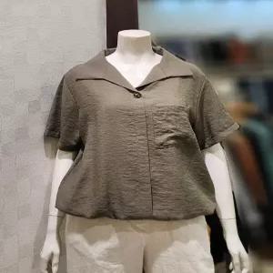 벨라디터치 V9F2BL32 레이온 반팔 블라우스 P003611837 763047
