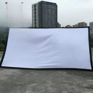 빔 스크린 프로젝터 대형 영화 극장 접이식 거치대 회의용 영화관 이동식 야외용