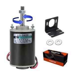 고토크 DC 모터 12V / 24V 영구 자석 미니 DIY 발전기 30W CW CCW 장착