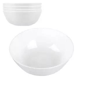 유백색 도자제 대접 4p BPA Free