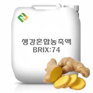 생강혼합농축액 20kg과일 추출 야채 과채 과즙 한방 농축