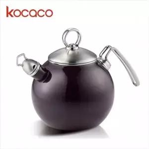[콩심팥심]코카코 바리스타IH 티볼 퍼플 법랑주전자 1.25L