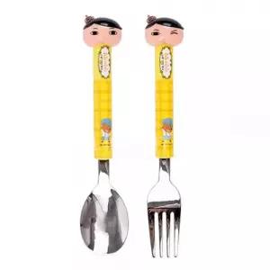 엉덩이탐정 입체통통 스푼포크세트
