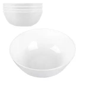 [콩심팥심]유백색 도자제 대접 4p BPA Free