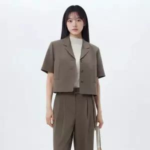 랩 LAP 웰트 포켓 반팔 크랍 자켓 AS2WJ464 AS2WJ464-JJ 105212