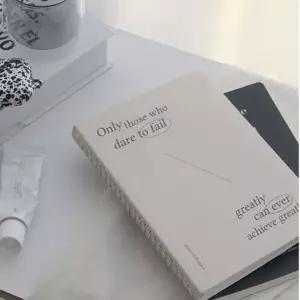 무드 A5 라인 스프링 노트 2개 다꾸 기본 메모 연습장