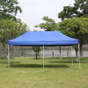 [하프클럽/알티피아]캐노피 천막 300x600cm 그늘막 행사용 블루