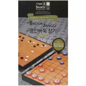 접이식 자석 장기 바둑 게임 놀이 세트 장기판 알 오목 어린이 기원용