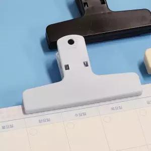 집게 플라스틱 자석 10cm 냉장고자석 메모집게 메모클립 자석클립 냉장고집게