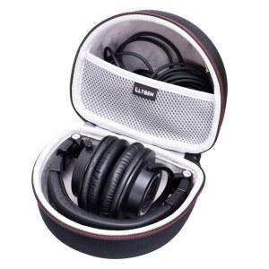 오디오 테크니카용 헤드폰 케이스 ATH-M30X / ATH-M50X ATH-M40X ATH-M50XBT2 ATH-M50XBT2DS 블랙+그레이