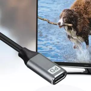 USB Type C HDMI 컨버터 케이블 5M 12V인버터 KVM스위치 HDMI광 LED 복싱 여행용 USBHDMI 장비
