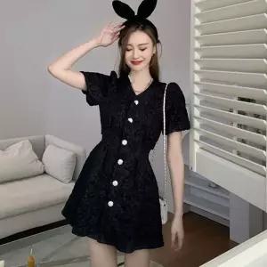 원피스 트위드 여자 결혼식 상견례 피로연 하객룩