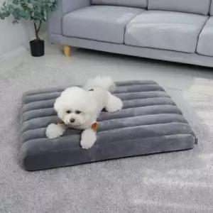 중소형견 사각 침대겸 쿠션 대형 그레이 Y36729 선물용 50563203)