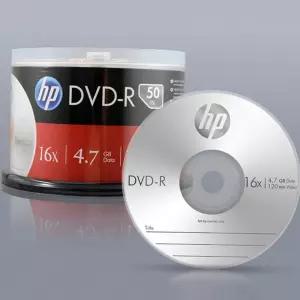 Media HP DVD-R 16x 4.7GB 50P 케익 케이스