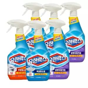 유한락스 주방 욕실 청소용 곰팡이 세제 600ml
