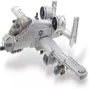 곤리 961pcs A-10 워독 비행기 조립 장난감 세트 전투기 블록 2차 세계대전 군용 모델 키트 성인에게