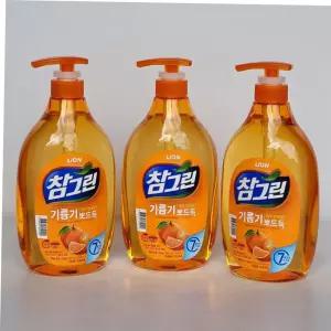 강한세척 라이온 참그린 천혜향 뽀드득 용기형 1kg 965ml 3개