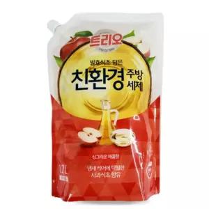 주방용품 발효식초 담은 깨끗한 주방세제 애플향