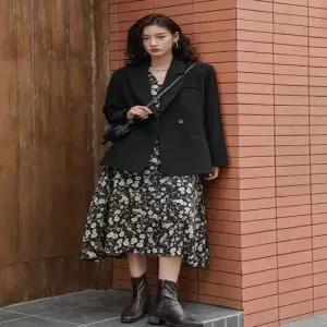 셀럽하우스 허리끈원피스 여성 쉬폰롱원피스 롱원피스 플라워