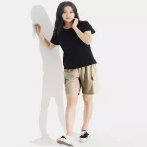 셀럽하우스 카고반바지 여성 여름 카고팬츠 여자반바지 건빵바지