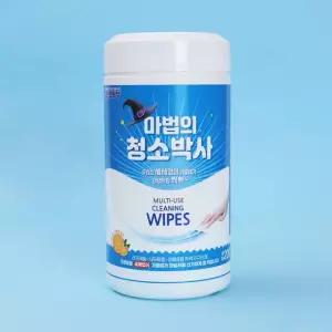 매직크리너 마법의 청소박사 200매 기름때 세정티슈
