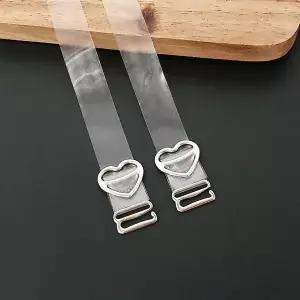 투명어깨끈 하트 투명 무광 브라끈 1.5cm 브라보조끈 (42289264)