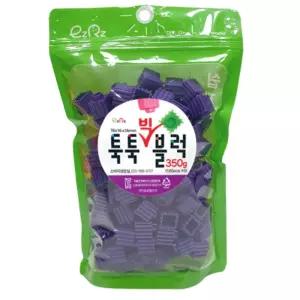 이지툭툭 빅블럭 350g 리필_청보라 장난감 블록 만들기 조립 취미 용품 어린이 조립용 미니