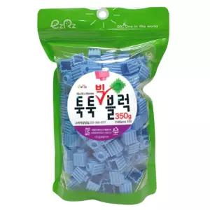 이지툭툭 빅블럭 350g 리필_하늘 장난감 블록 만들기 조립 취미 용품 어린이 조립용 미니