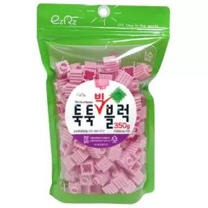 이지툭툭 빅블럭 350g 리필_분홍 장난감 블록 만들기 조립 취미 용품 어린이 조립용 미니