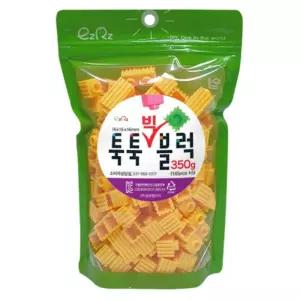 이지툭툭 빅블럭 350g 리필_노랑 장난감 블록 만들기 조립 취미 용품 어린이 조립용 미니
