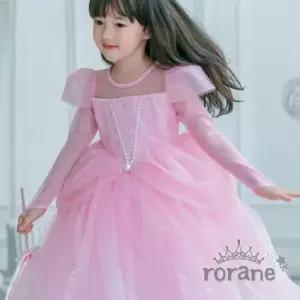 할로윈 여아 진주 핑크 공주드레스 유아