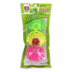 장미 나프타린 공케이스3조 40g x 3입 나프탈렌 -o 나프타렌