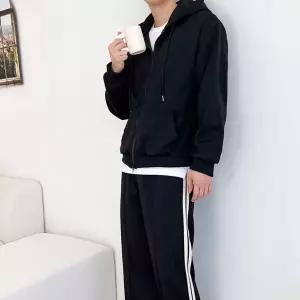 [RIZPICK]투웨이 후드집업 배색 트랙팬츠 세트 운동복 데일리룩