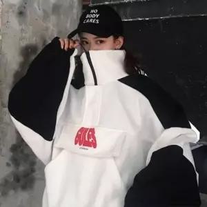 [RIZPICK]남성 오버핏 기모 집업 트렌디 데일리룩 바람막이