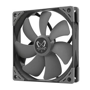 Scythe Kaze Flex 140mm 팬, PWM 300-1800RPM, 팩 케이스/라디에이터 조용한 싱글