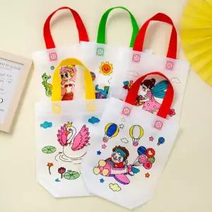 어르신 색칠공부 부직포가방 색칠공부도안 밑그림