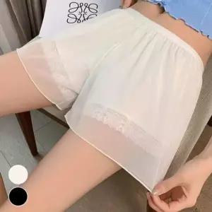 러블리 여성 레이스 하이웨스트 5부 파자마