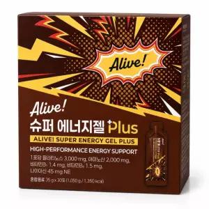 얼라이브 슈퍼에너지젤35g x 30포