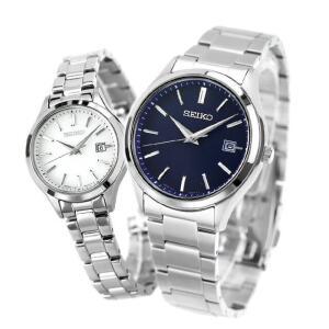 [세이코] SEIKO 시계 페어 워치 페어 박스 첨부 랩핑 첨부 셀렉트 솔라 부부 커플 기념일 SBPX145 STPX093 맨즈 레이디스