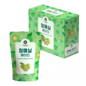 맥널티 파우치 음료 청매실 에이드 190ml x 10개