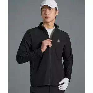 [국내정품] 빈폴 BEANPOLE GOLF [B_under] 남성 니트 믹스 하이브리드 점퍼 - 블랙 BJ6139M025 130046