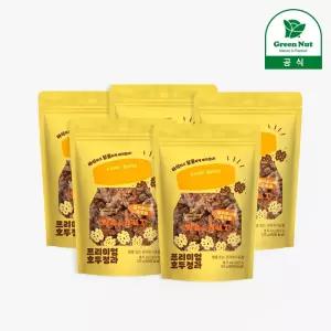 120g5 그린너트 프리미엄 호두정과 120g x 5봉 호두강정