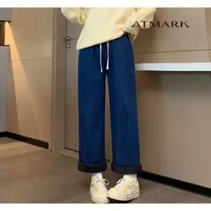 [앳마크]ATMARK 와이드밴딩기모데님팬츠_AA39PT042G