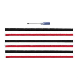 다이슨 호환 V7 V8 V10 V11 진공 청소기 부착물 롤러 브러시 교체 부품(비)용 7Pcs 소프트 플러시 스트립